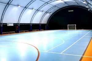 Renovasi Lapangan Futsal dari Rumput Sintetis ke Interlock