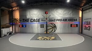 Lapangan Basket 3 on 3 Indoor dan Outdoor 7 x 45 m