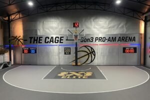 Lapangan Basket 3 on 3 Indoor dan Outdoor 7 x 45 m
