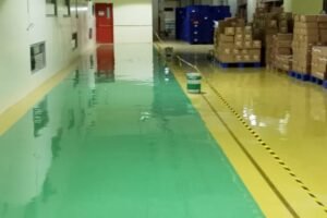Lantai epoxy untuk pabrik