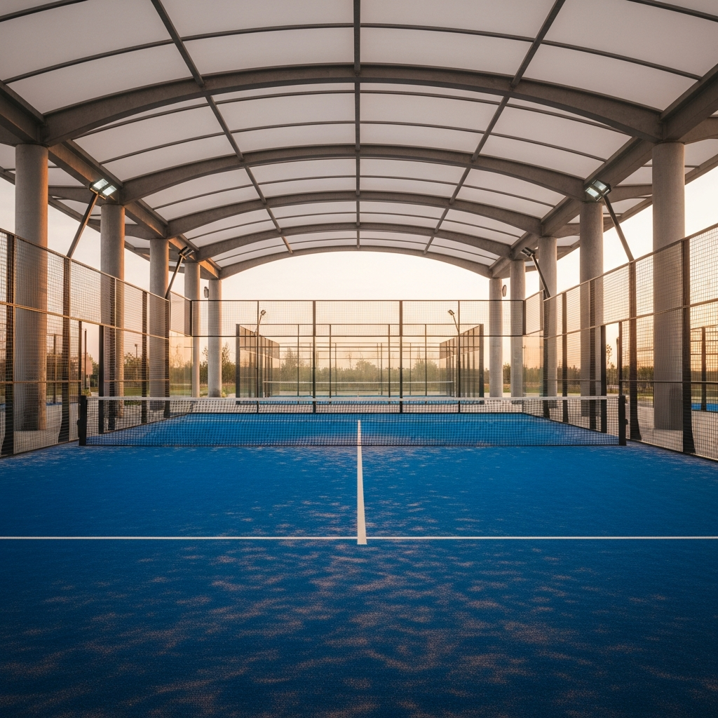 spesifikasi lapangan padel