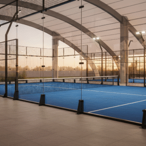 spesifikasi lapangan padel