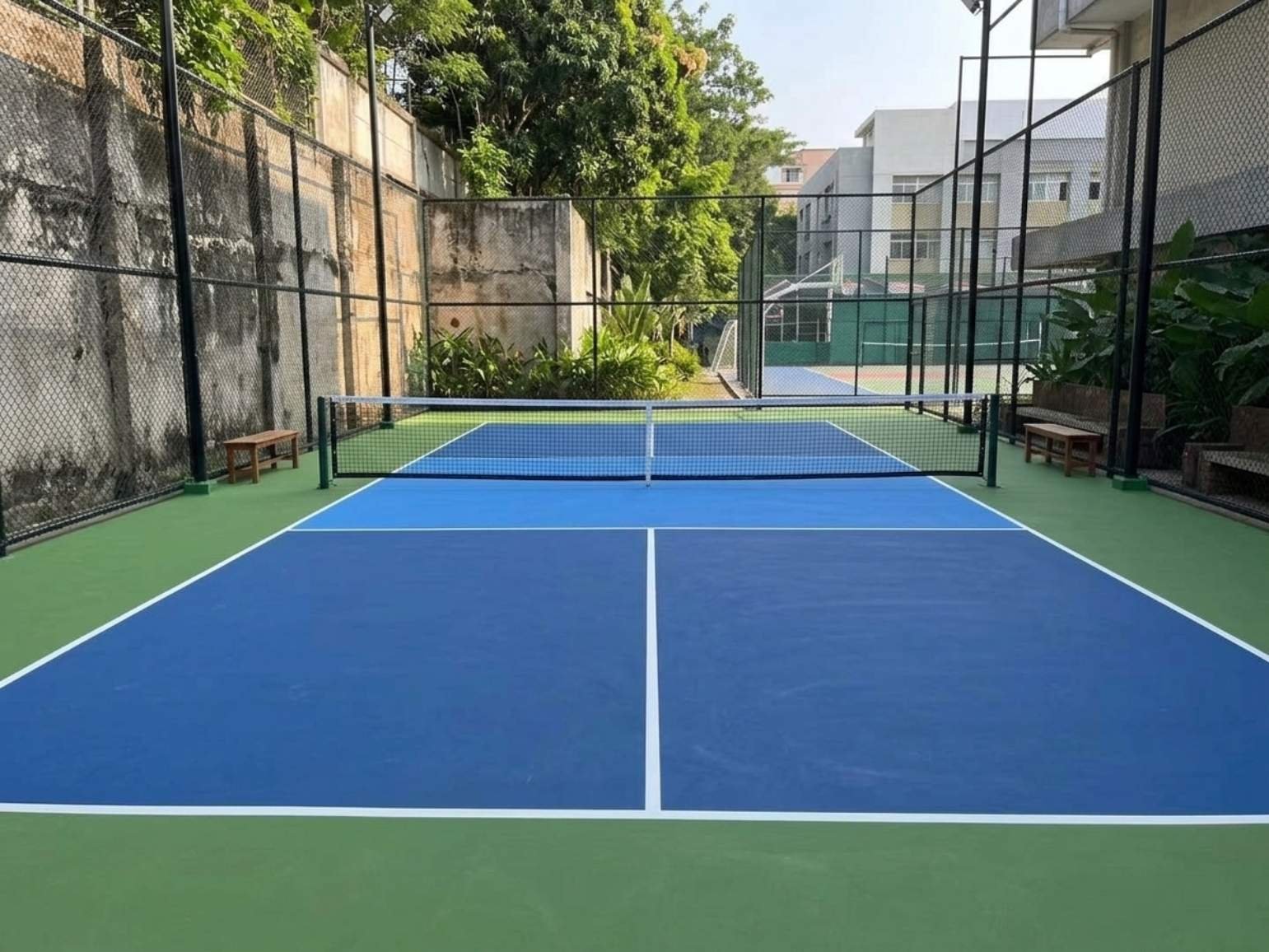 Biaya pembuatan lapangan pickleball