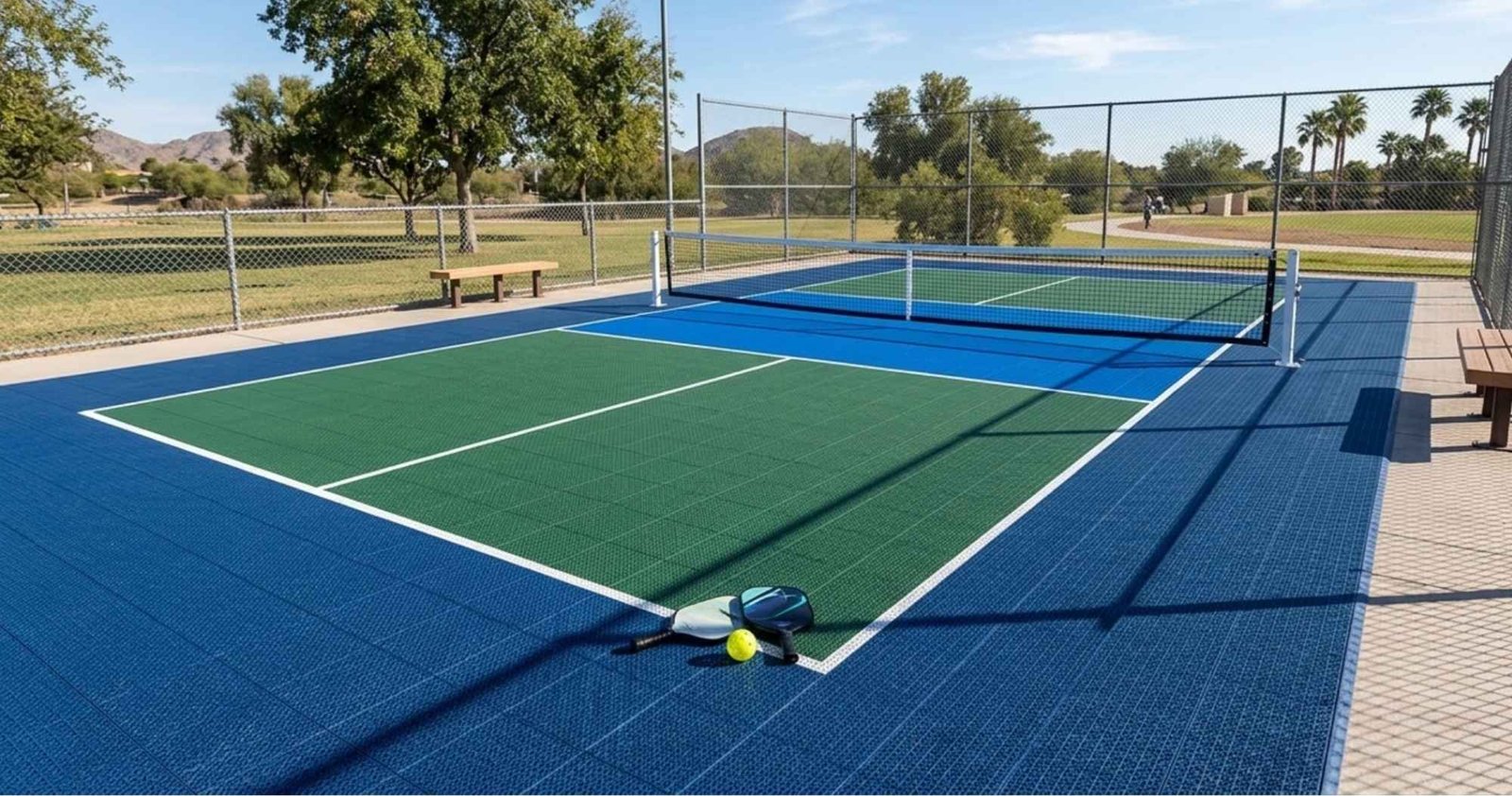 Jasa Pasang Interlocking Lapangan Pickleball