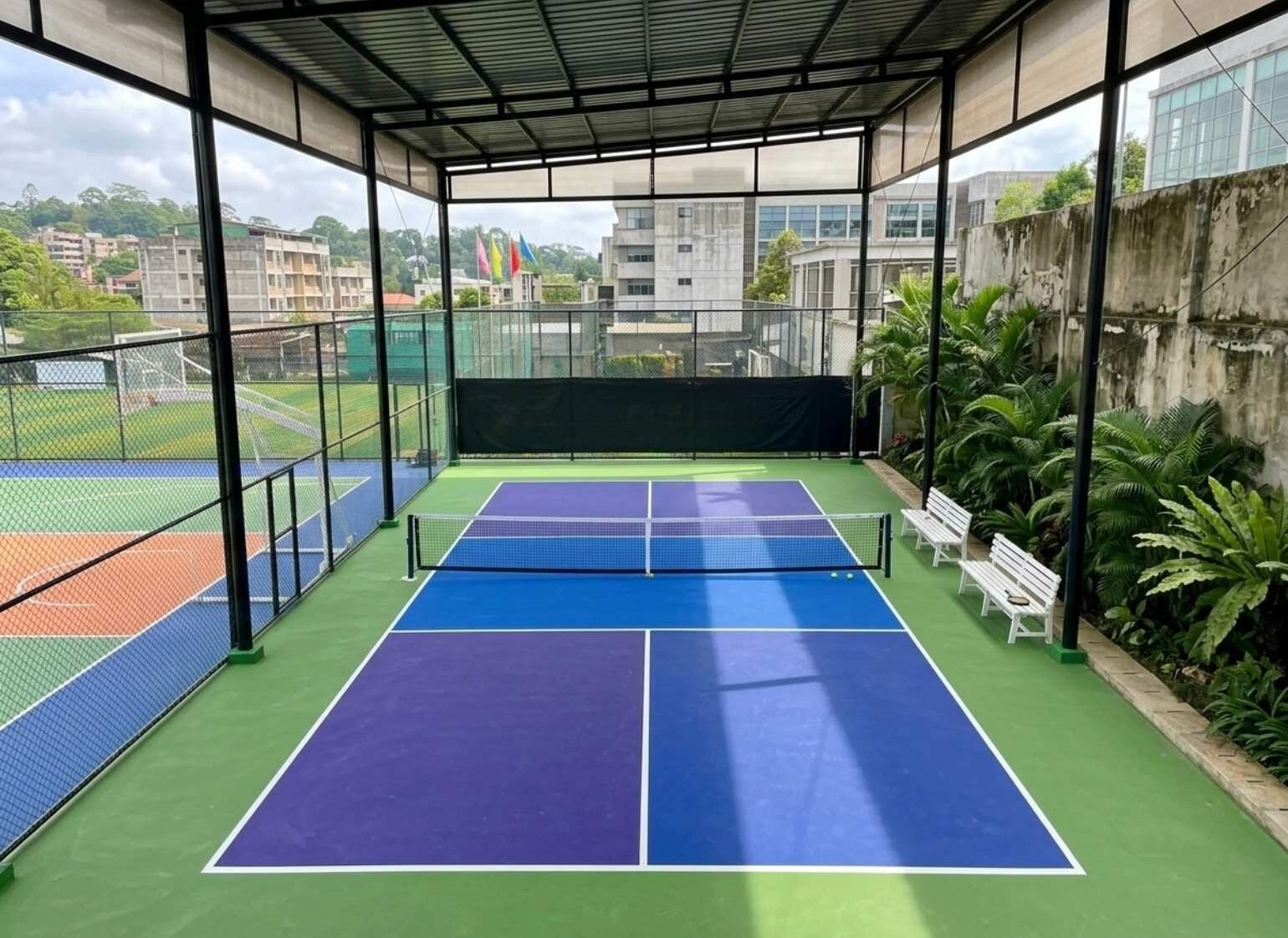 RAB Pembuatan Lapangan Pickleball