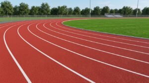 Kontraktor Running Track Rubber