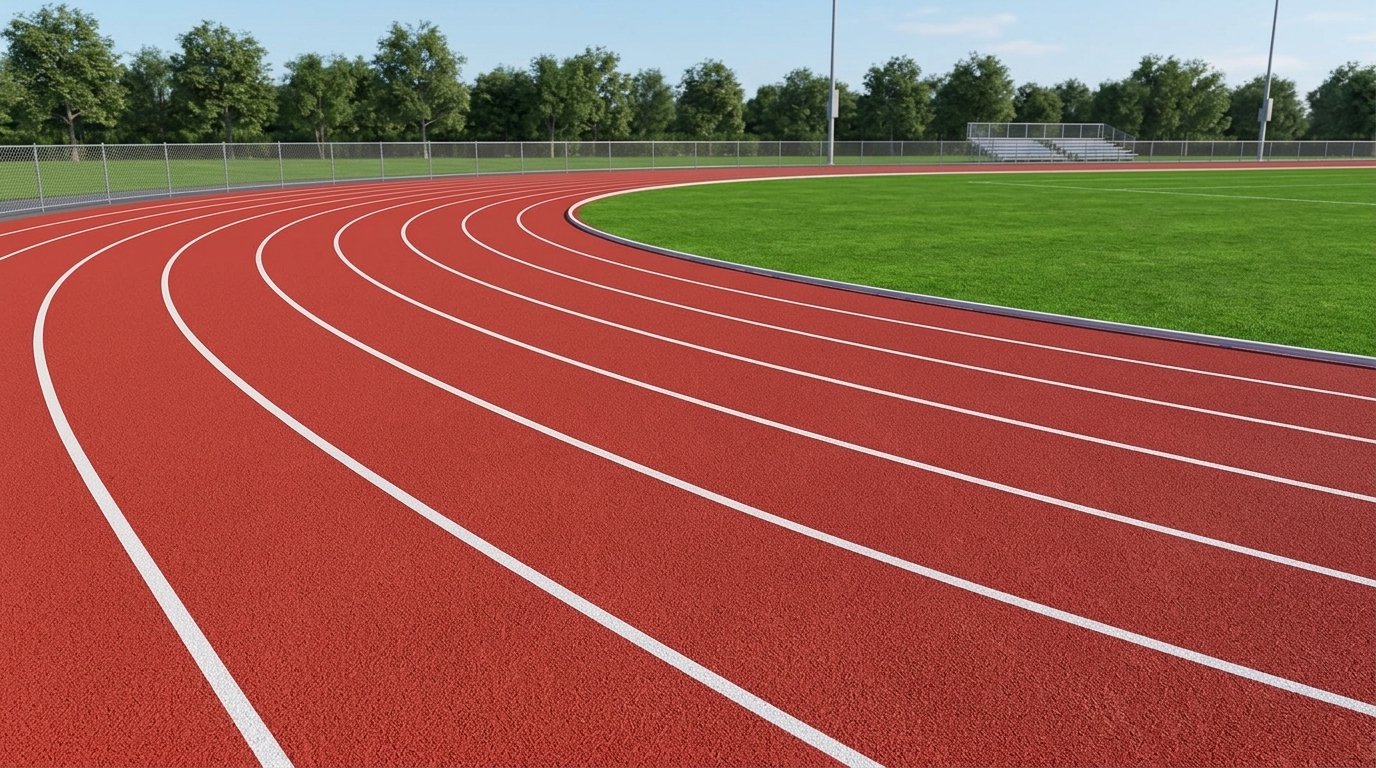 Kontraktor Running Track Rubber