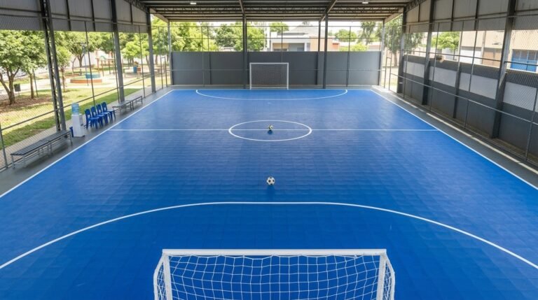 Lantai Interlock Futsal