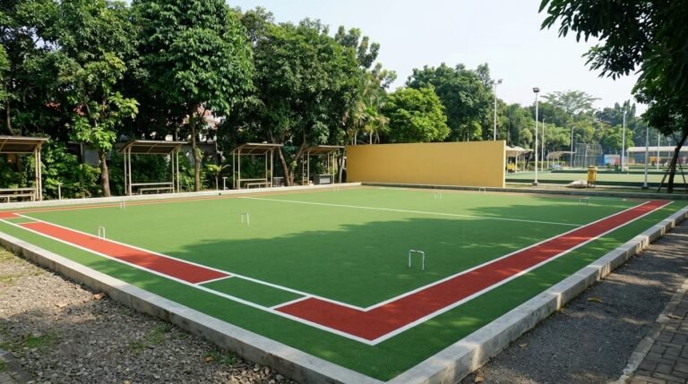 Jasa Pembuatan Lapangan Gateball Standar untuk Outdoor dan Indoor