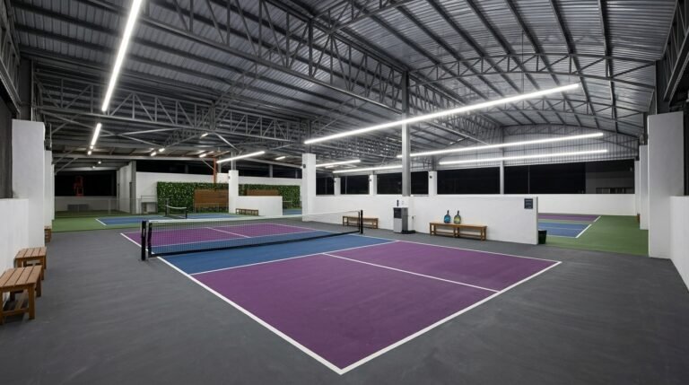 Pemasangan Pagar Lapangan Pickleball