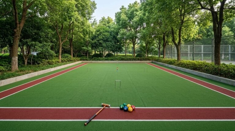 Pembuatan Lapangan Gateball Outdoor: Ukuran, Material, Drainase, dan Biaya