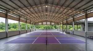 Spesifikasi Lapangan Pickleball Standar: Ukuran, Material, Net, dan Drainase