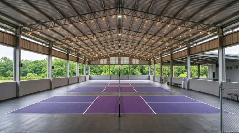 Spesifikasi Lapangan Pickleball Standar: Ukuran, Material, Net, dan Drainase