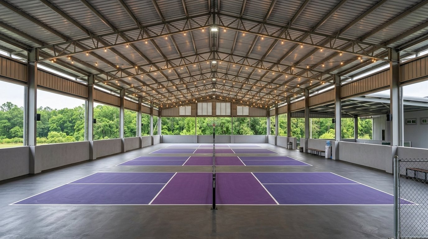Spesifikasi Lapangan Pickleball Standar: Ukuran, Material, Net, dan Drainase