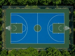 Buat Lapangan Basket di Rumah