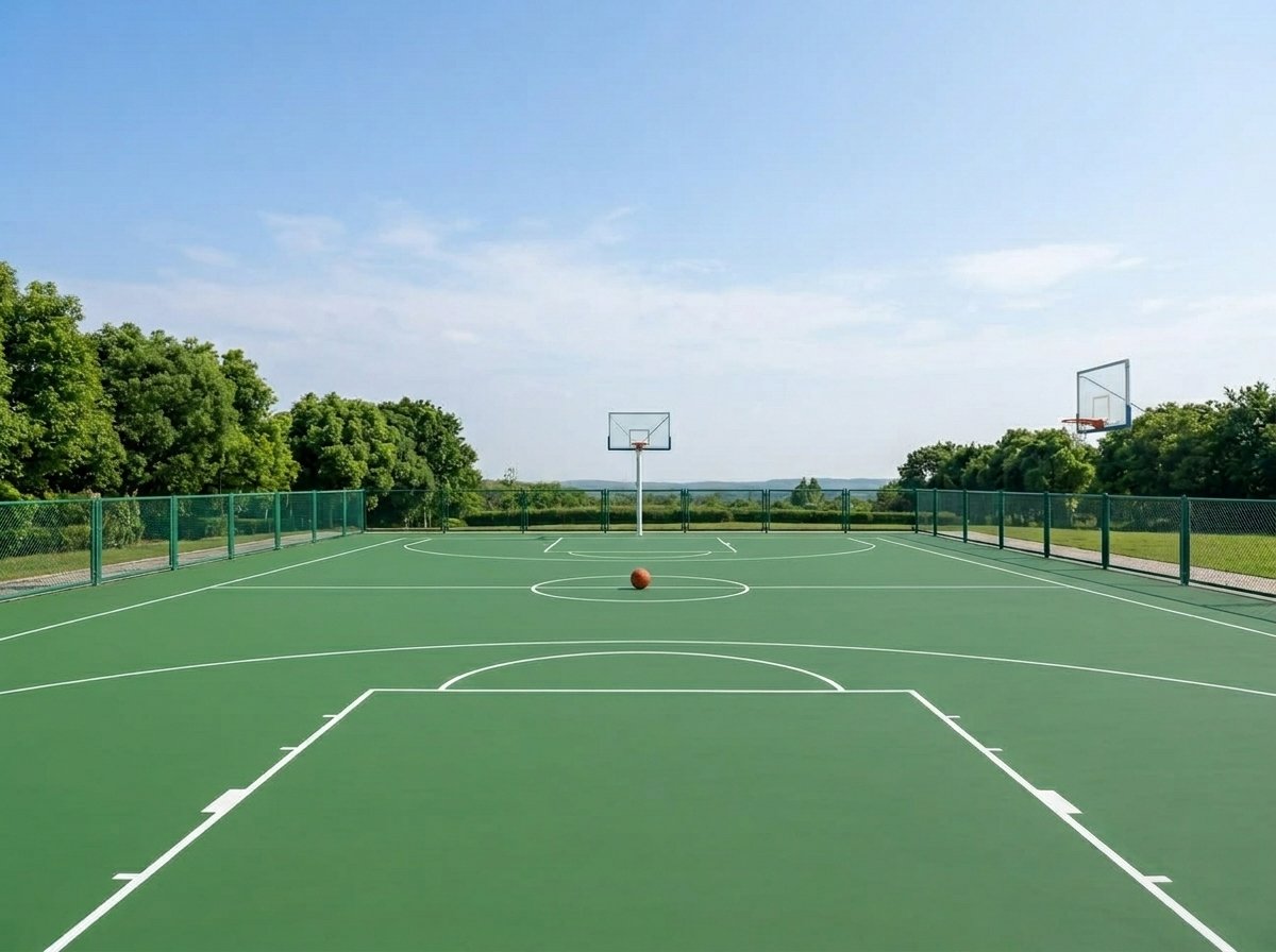 Jasa Line Marking Lapangan Basket
