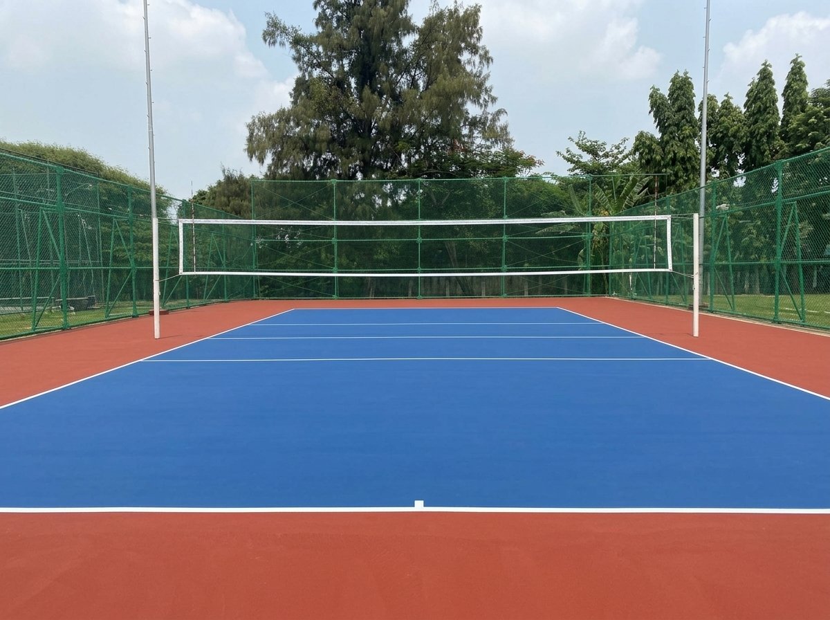 Jasa Line Marking Lapangan Voli