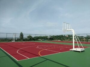 Jasa Pemasangan Acrylic Lapangan Basket Outdoor