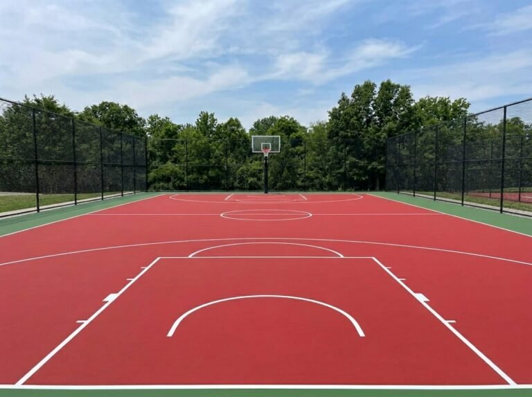 Jasa Pembuatan Lapangan Basket Outdoor