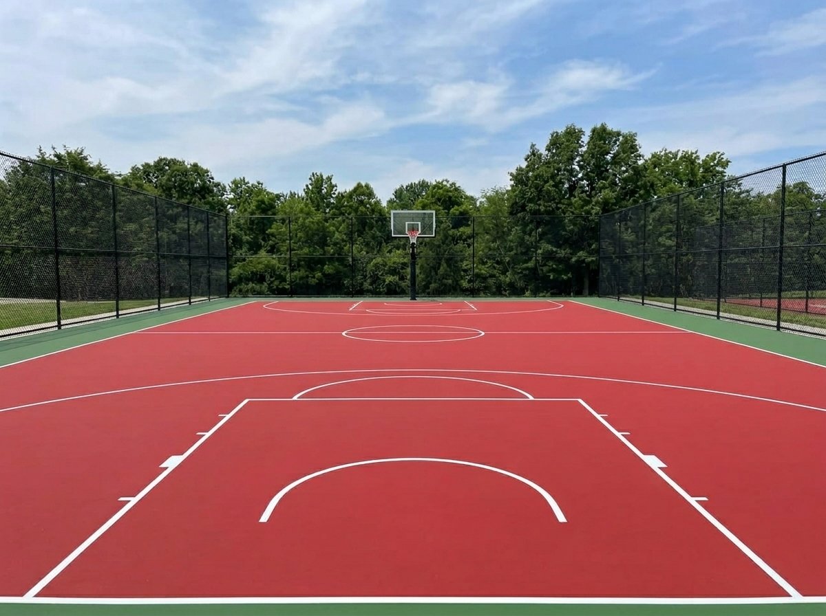 Jasa Pembuatan Lapangan Basket Outdoor