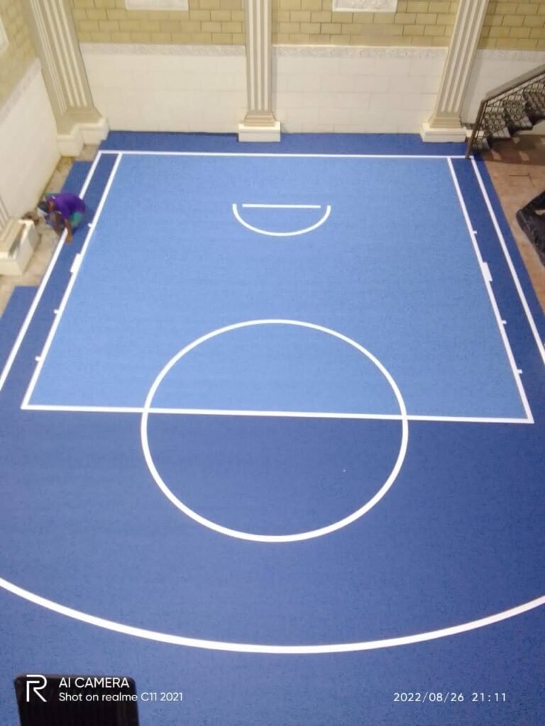 Lapangan Basket Mini di Rumah