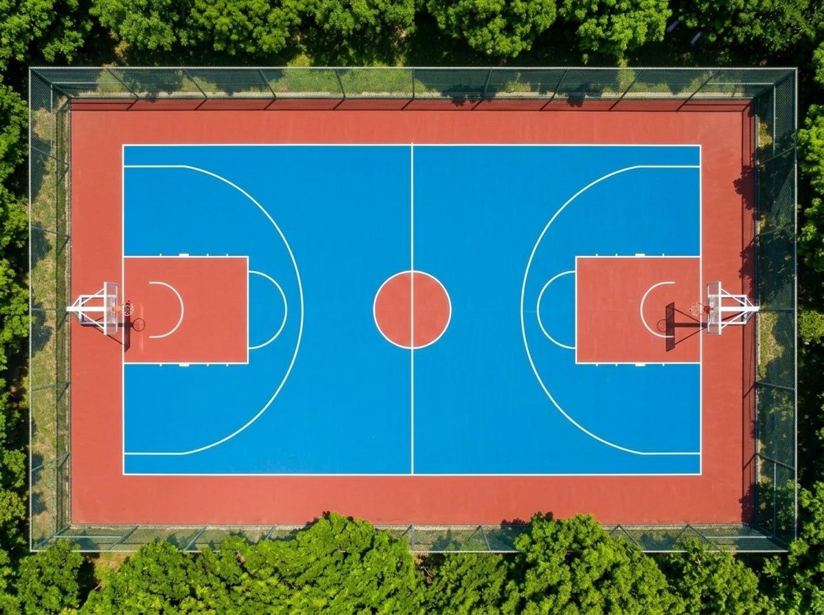 Lapangan Basket Rumah