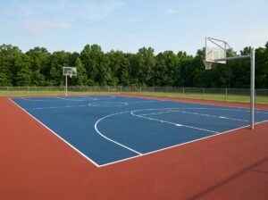 Lapangan Basket Sekolah