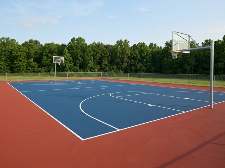 Lapangan Basket Sekolah