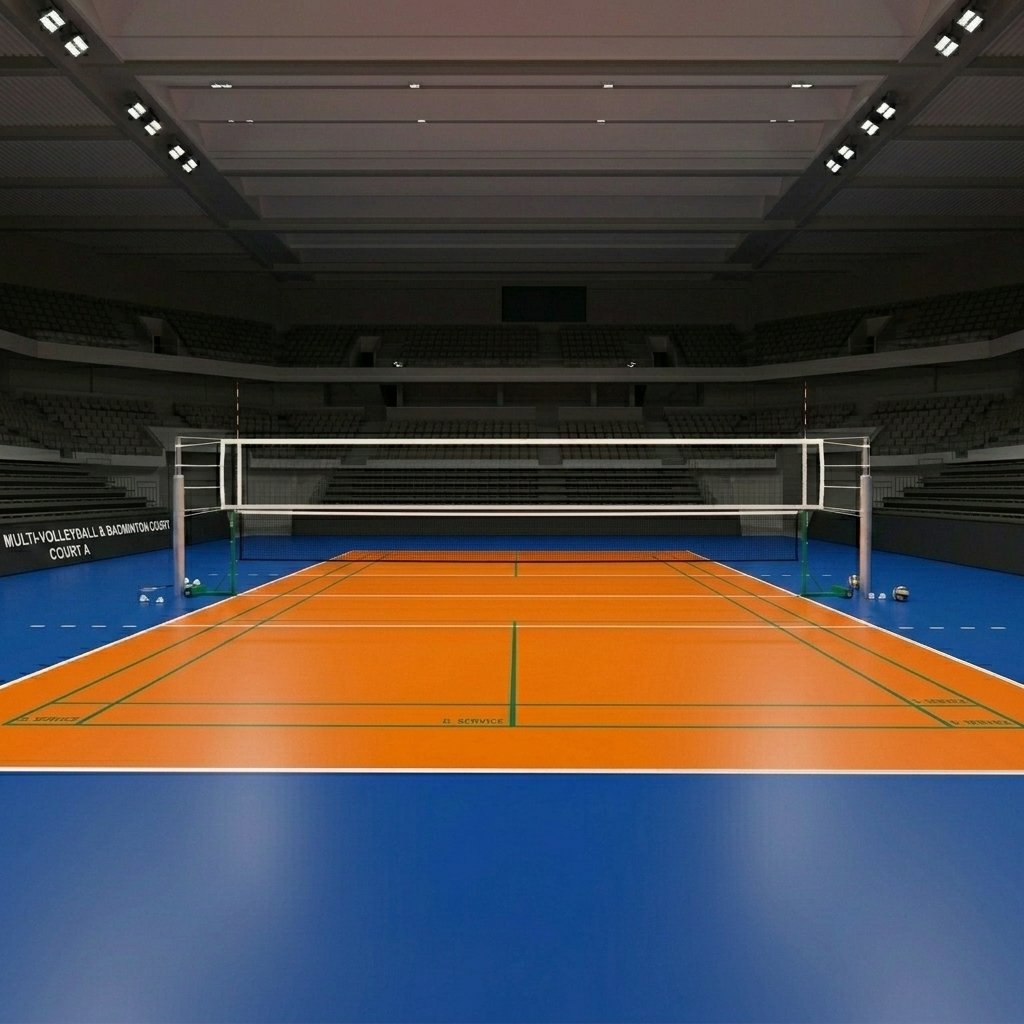 Lapangan Voli Multifungsi