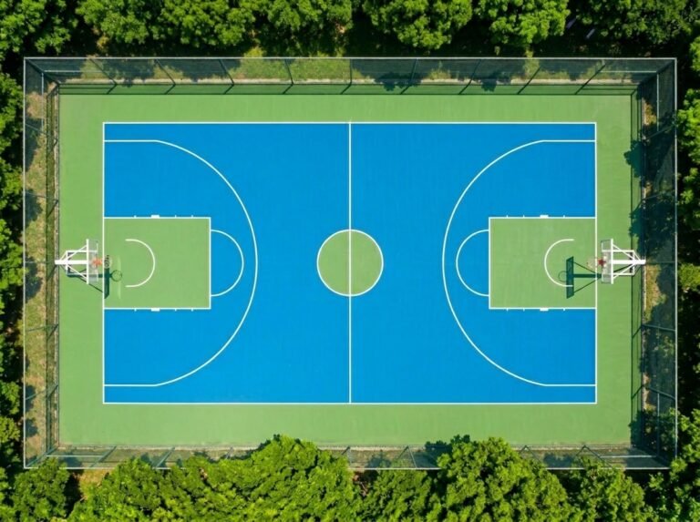 Material Lapangan Basket Outdoor