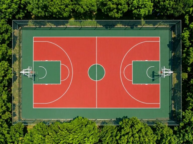 Ukuran Lapangan Basket Standar
