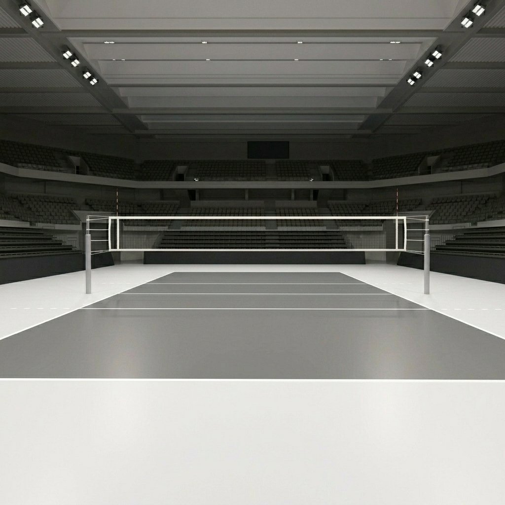 Ukuran Lapangan Voli Indoor