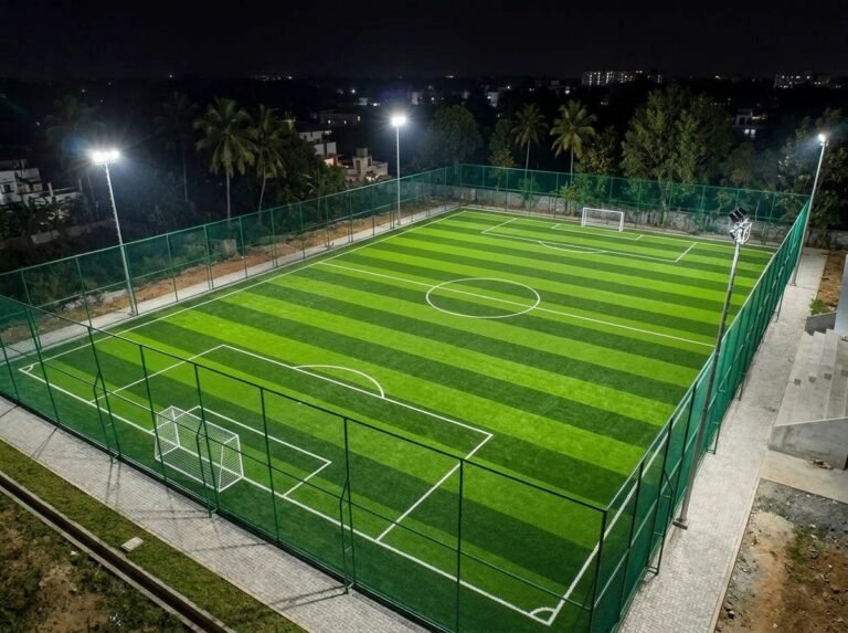 Jasa Pembuatan Lapangan Mini Soccer Lombok
