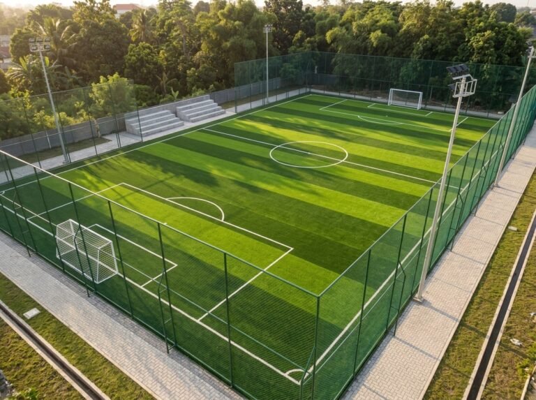 Jasa Pembuatan Lapangan Mini Soccer Padang