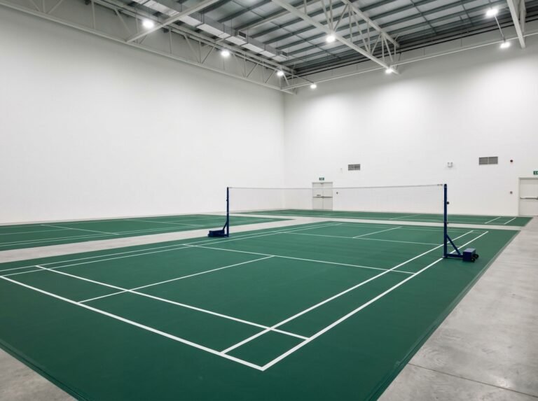 kontraktor lapangan badminton