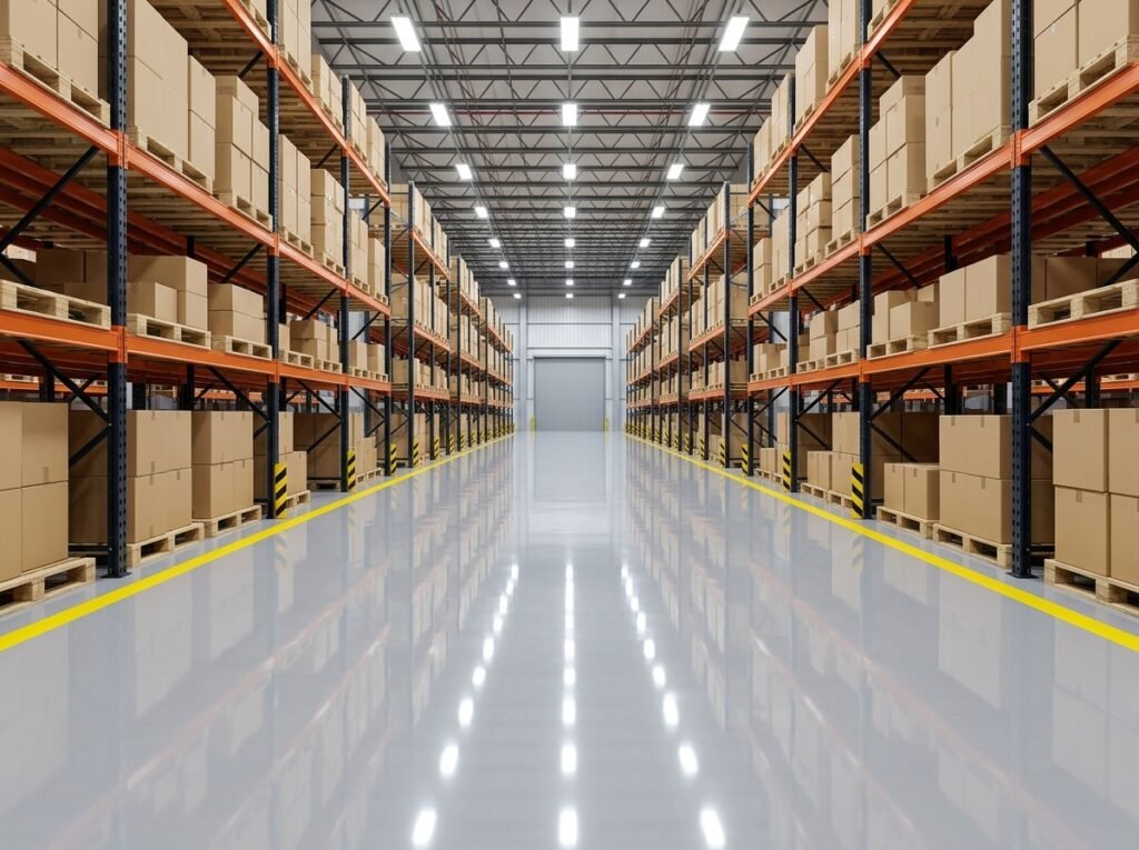 Jasa Epoxy Lantai Gudang Profesional & Bergaransi 2 Tahun