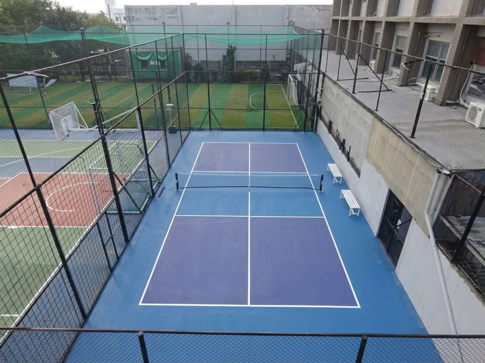 Lapangan pickleball club dan komunitas
