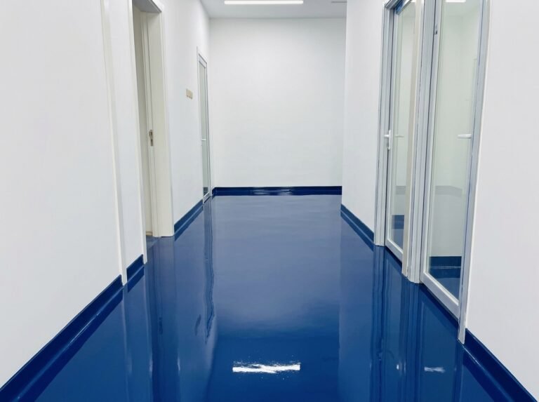 Panduan Biaya & Spesifikasi Epoxy vs PU Concrete Dapur MBG (Ketebalan 1000–3000 Micron) 1