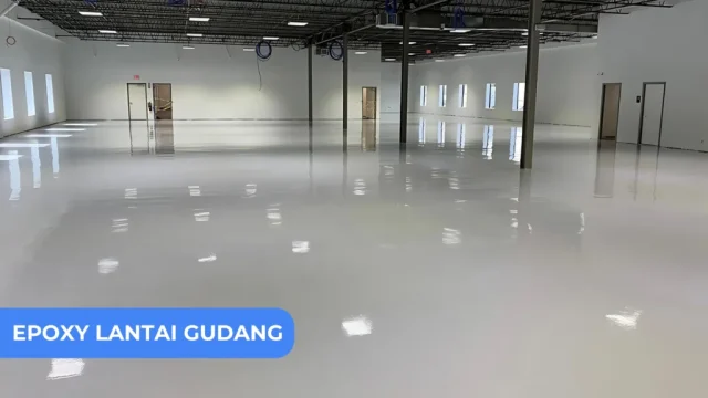 cat lantai gudang