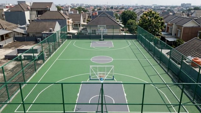 Lapangan Basket Rooftop