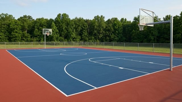 Lapangan Basket Sekolah