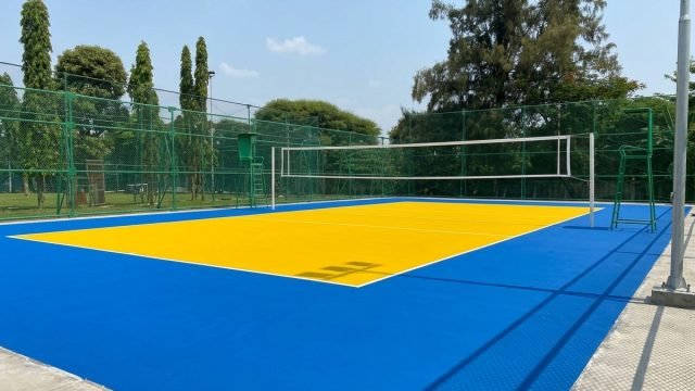 Lapangan Voli Rumah