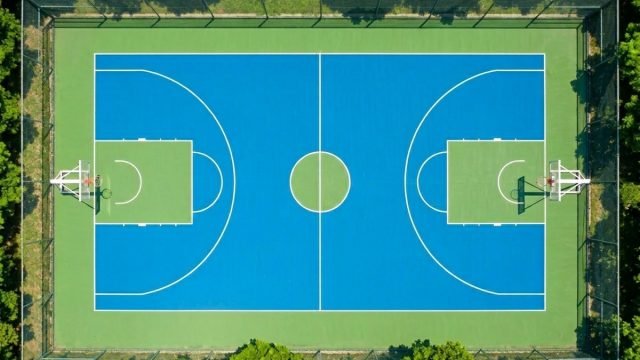 Material Lapangan Basket Outdoor