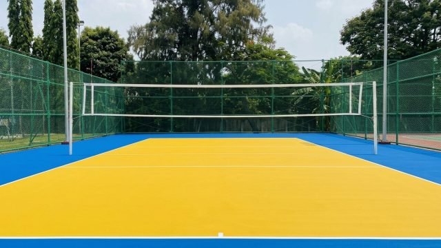 Material Lapangan Voli Outdoor