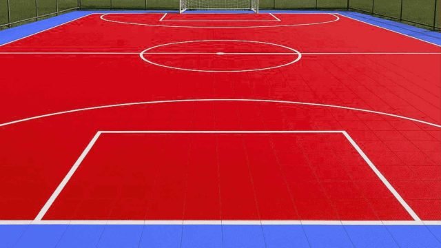 Pembuatan Lapangan Futsal Interlock