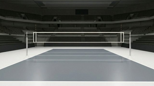 Vinyl Lapangan Voli Indoor