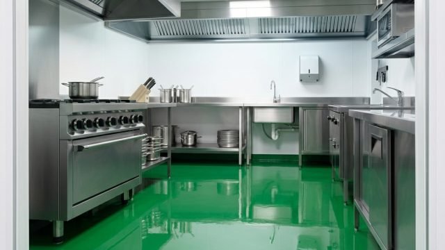 Jasa Pengecatan Epoxy Lantai Gedung Dapur MBG Standar Food Grade & Higienis 1