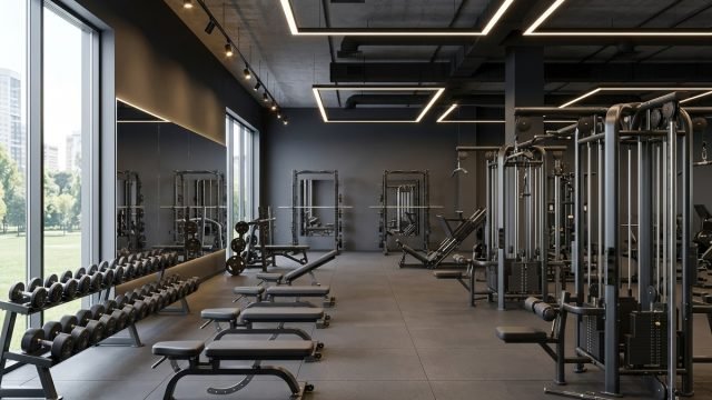 Layout Gym Kecil
